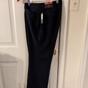 Worthington Curvy Fit Perfect Trouser, Navy, Size 16S